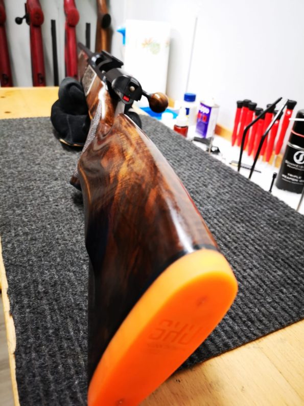 SHU Schaftkappe ORANGE-schwarz